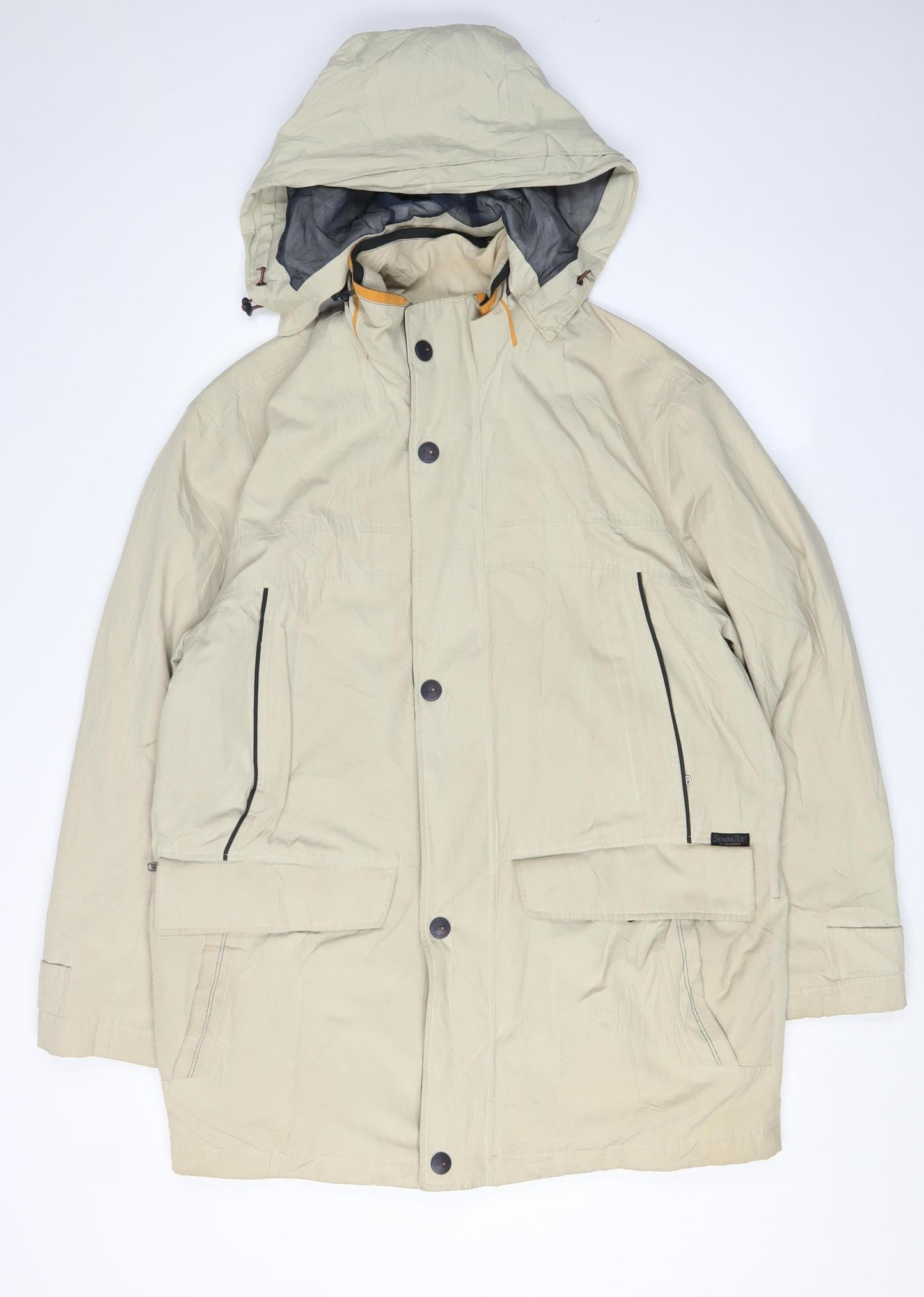 Mens UK Size R36 Bush Beige Parka Coat
