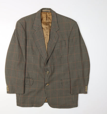 Mens UK Size 40 Berwin & Berwin Regular Multicoloured Suit Jacket
