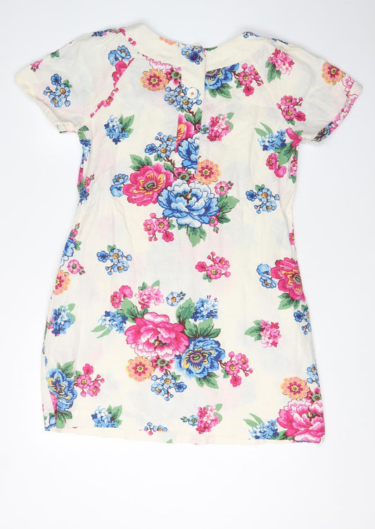 Joules Women's Floral Dress Size 12 Multicoloured
