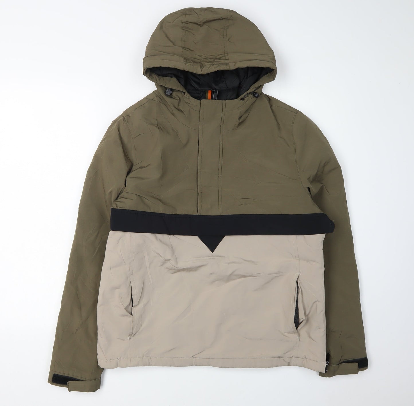 Mens UK Size S LCW Casual Multicoloured Anorak Coat