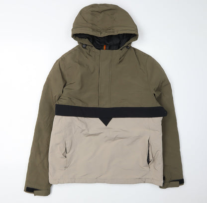 Mens UK Size S LCW Casual Multicoloured Anorak Coat