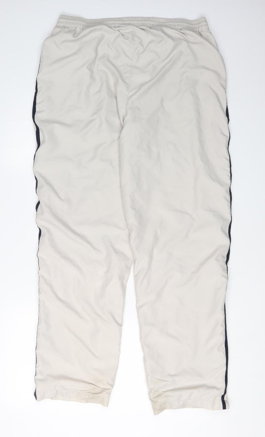 Wilson Men's Beige Jogger Trousers Medium