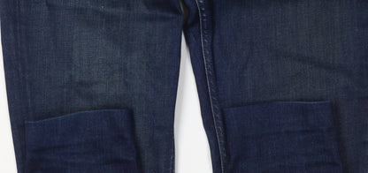 Womens UK Size 8 White Label Slim Fit Skinny Blue Jeans