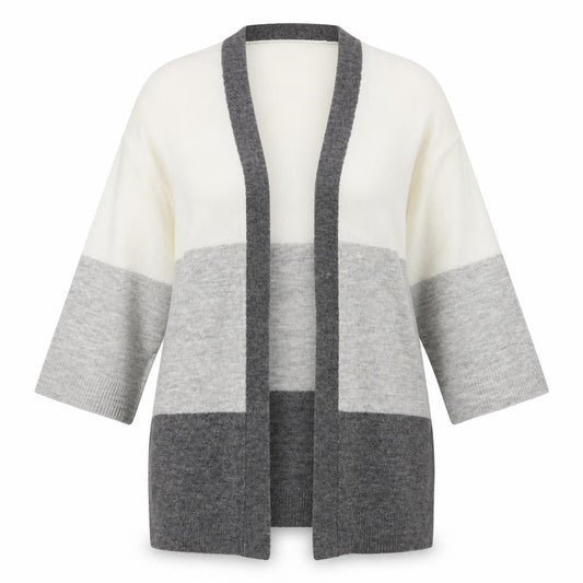 Jacqueline de Yong Women's Grey Cardigan S