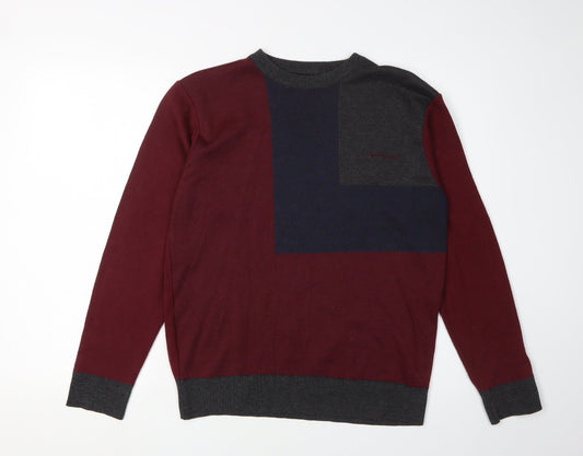 Pierre Cardin Men's Multicoloured S Pullover Jumper