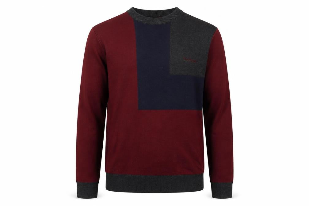 Mens UK Size S Pierre Cardin Multicoloured Pullover Jumper