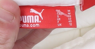 Puma Women's White Trousers Size 12 Casual Style
