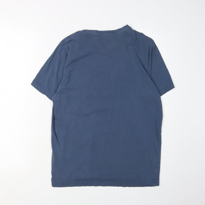 Puma Men's Blue Sports T-Shirt Small