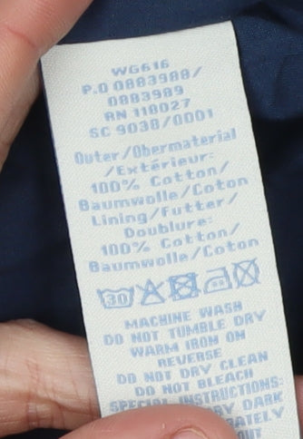 Boden Women's Blue Geometric Skirt Size 8