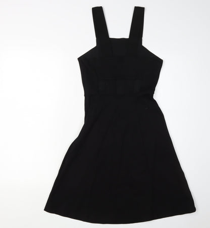Whistles Women's Black A-Line Dress Size 6