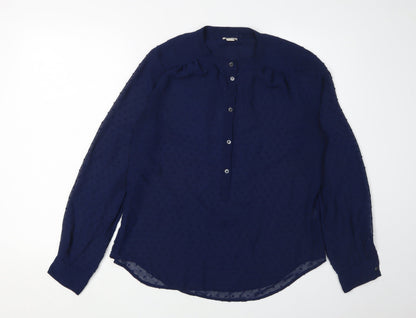 Womens UK Size S J.CREW Blue  Blouse