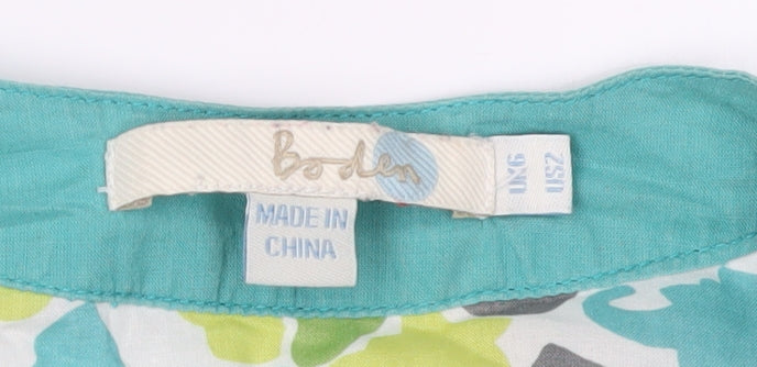 Boden Women's Multicoloured Floral Tunic Blouse, Size 6