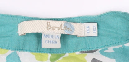 Boden Women's Multicoloured Floral Tunic Blouse, Size 6