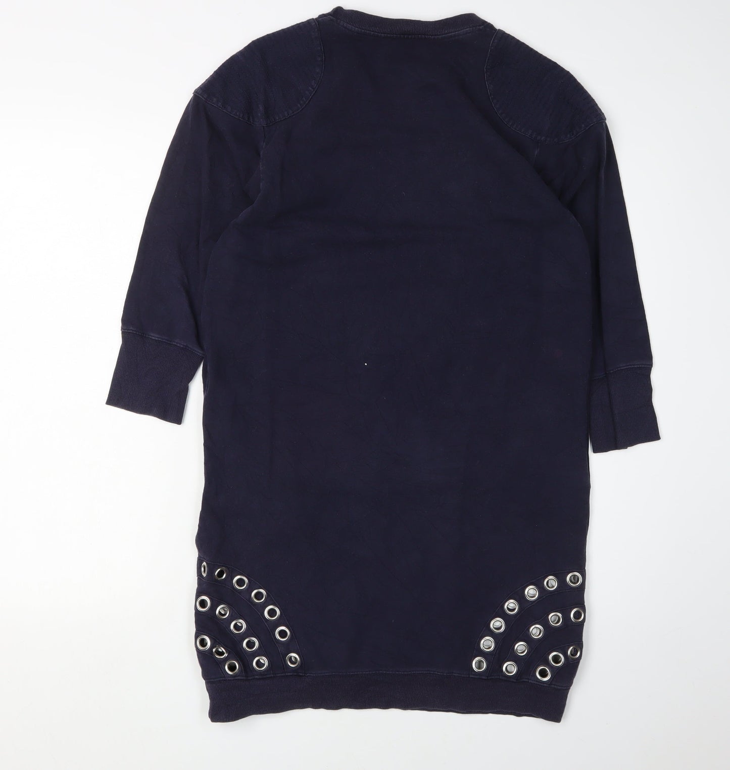 Whistles Women's Blue Shift Dress - Size 8 - Casual Wear