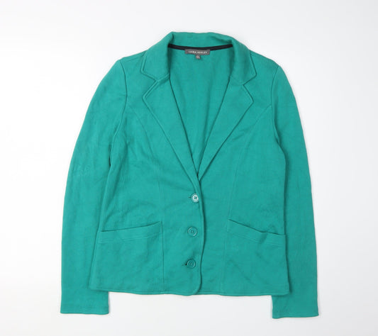 Womens UK Size 8 Laura Ashley Regular Green Blazer