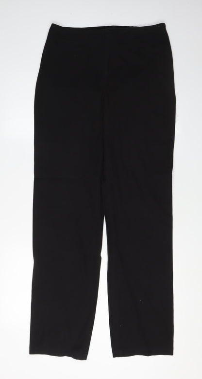 Dockers Women's Black Regular Fit Trousers Size 8