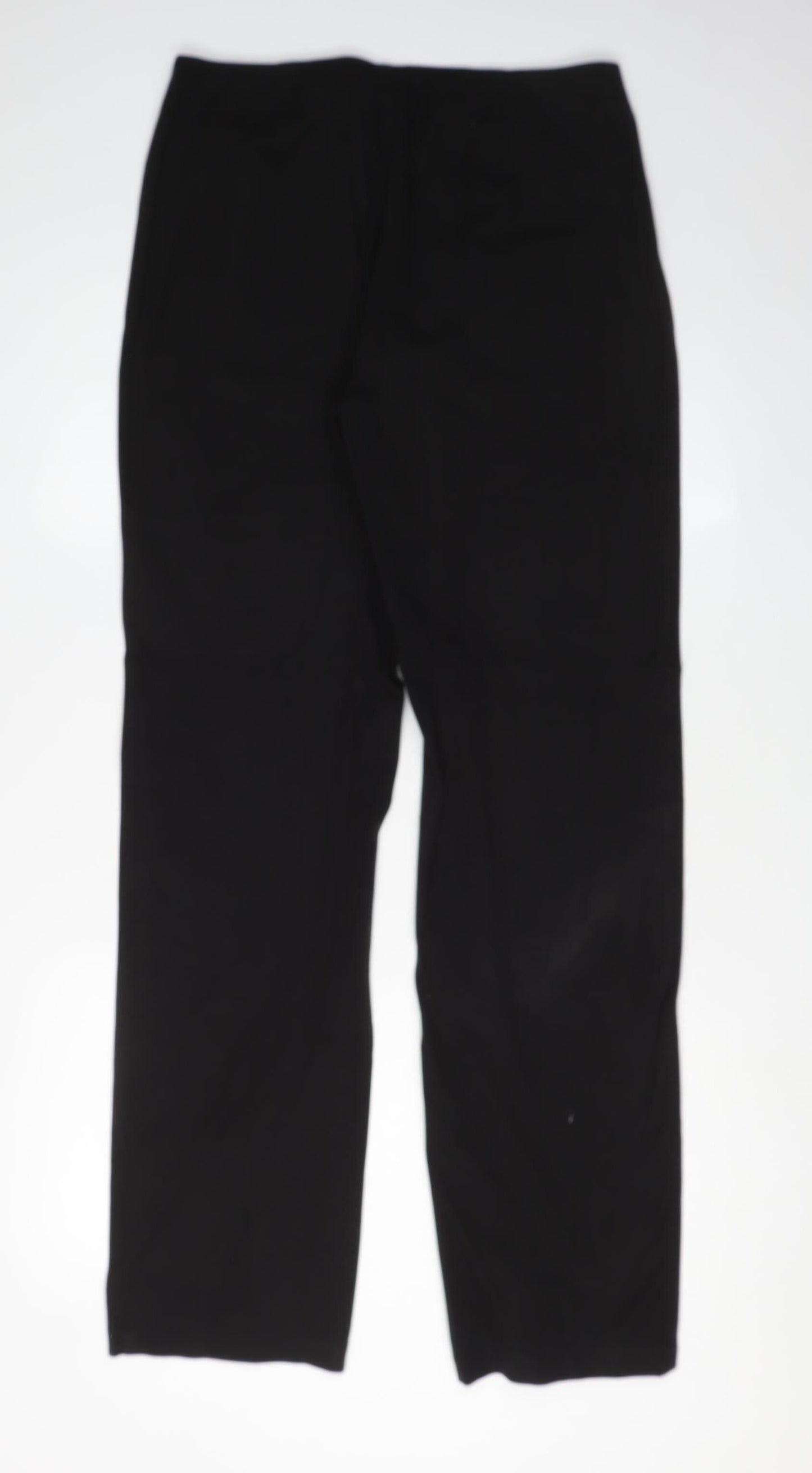 Dockers Women's Black Regular Fit Trousers Size 8