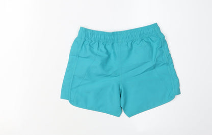 Mountain Warehouse Boys Blue Athletic Shorts 5-6 Years UV Protection