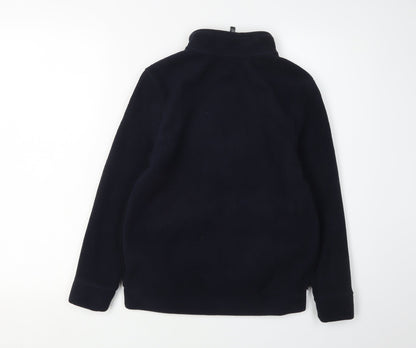 Craghoppers Boys Black Fleece Jacket, 9-10 Years, Full Zip
