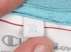 Champion Women's Blue Fleece Sweatshirt Size XL