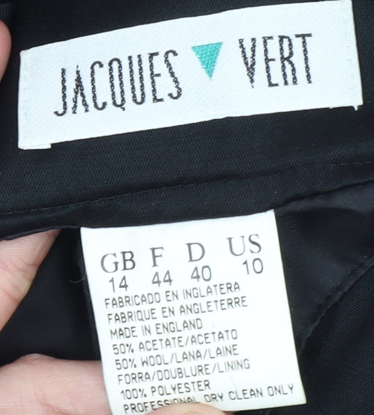 Jacques Vert Women's Black Pencil Skirt Size 14