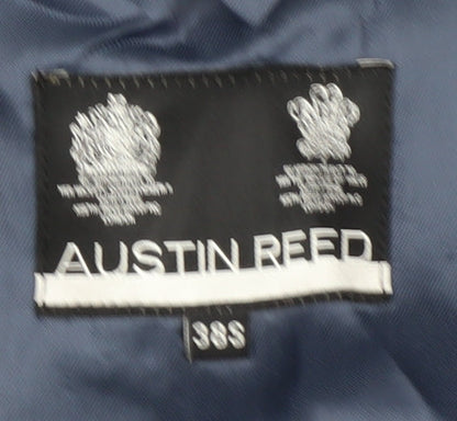 Austin Reed Men's Blue Striped Suit Jacket 38S
