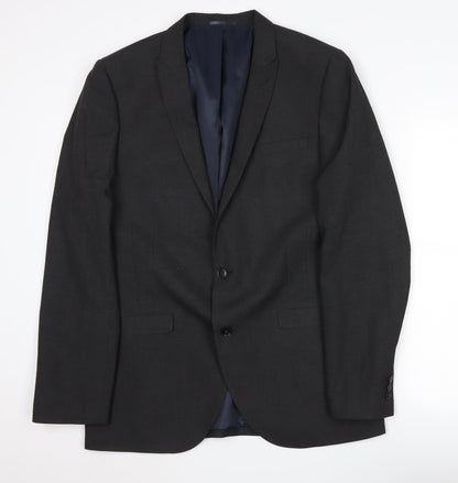 Mens UK Size 42 NEXT Regular Black Suit Jacket