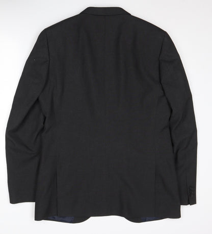 Mens UK Size 42 NEXT Regular Black Suit Jacket