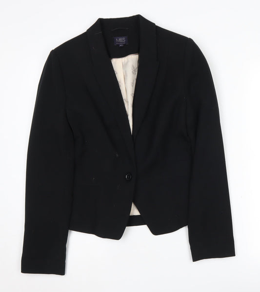 Marks and Spencer Women's Black Blazer Size 12
