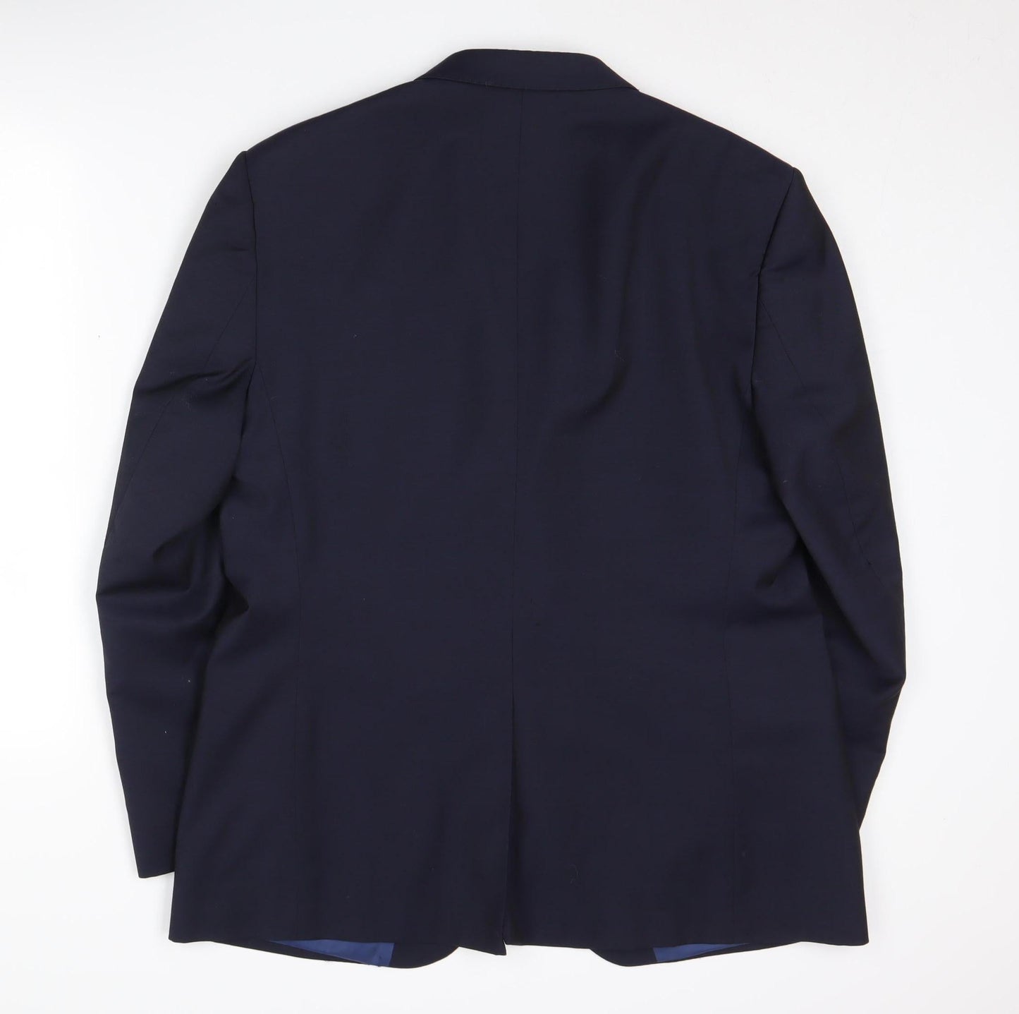Mens UK Size 42 Marks and Spencer Regular Blue Suit Jacket