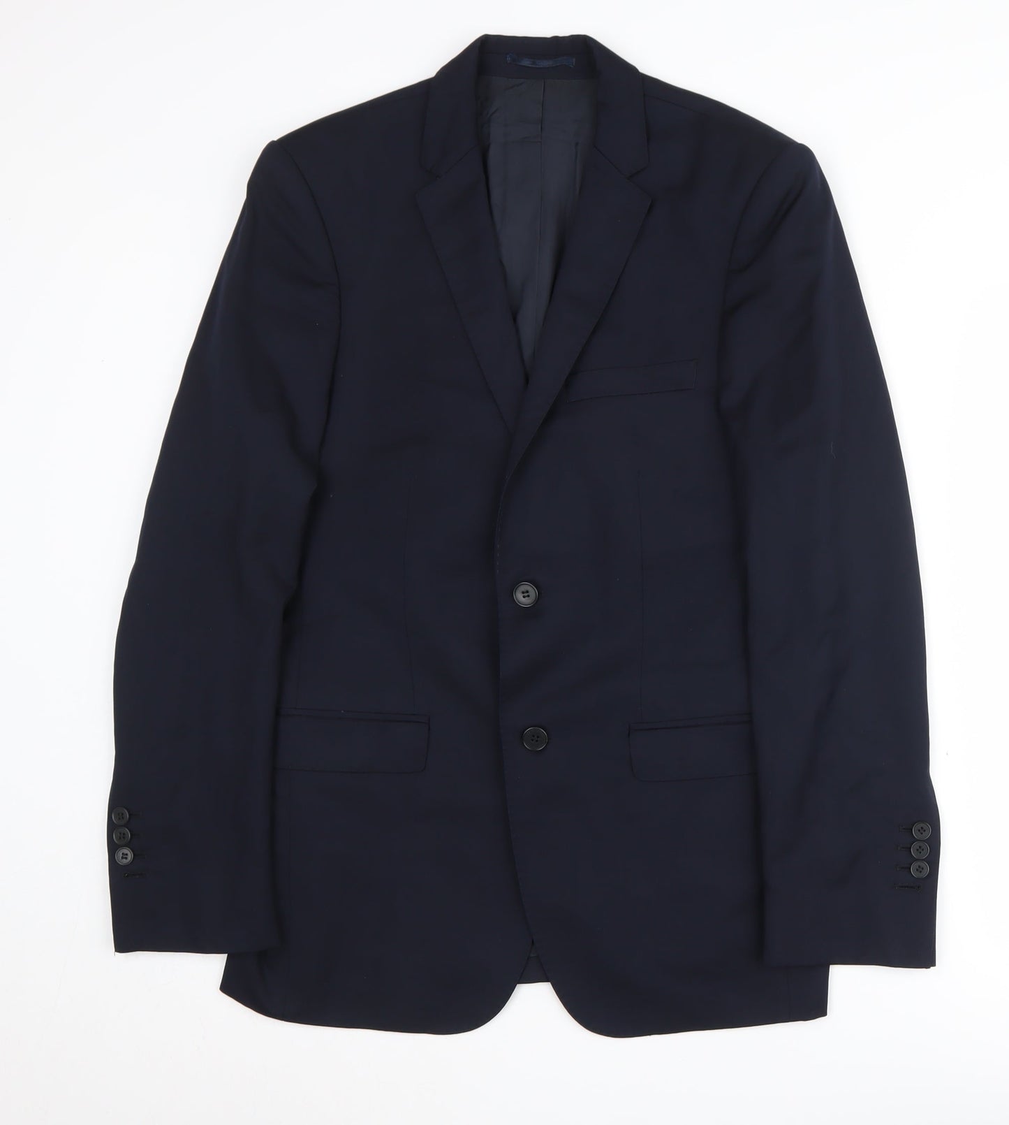 Sarar Men's Blue Suit Jacket 36R Regular Fit