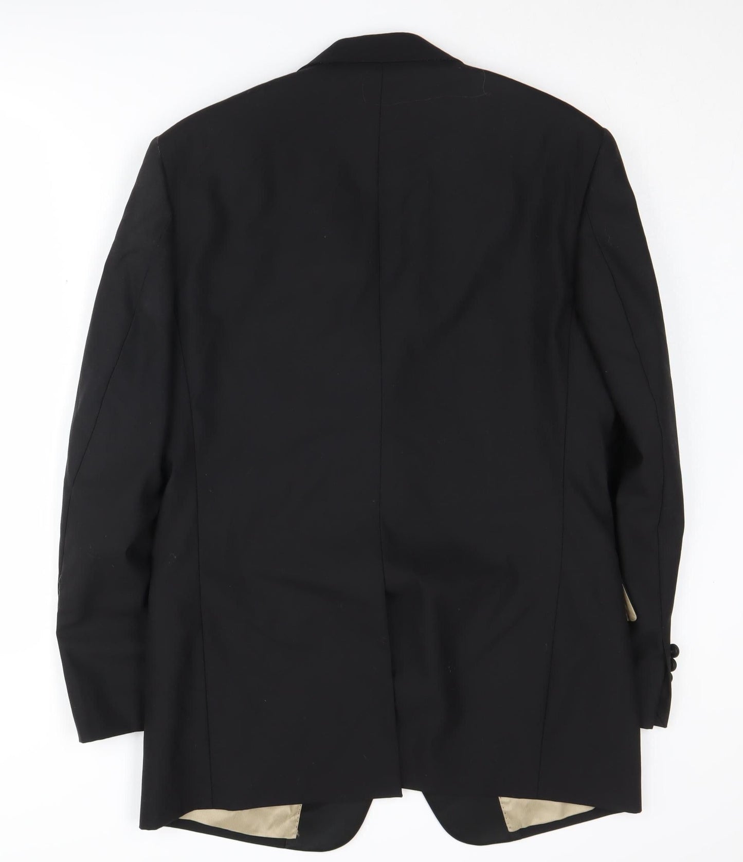 Mens UK Size M Marks and Spencer Regular Black Suit Tuxedo