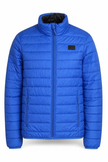 Mens UK Size S Blend Blue Puffer Jacket