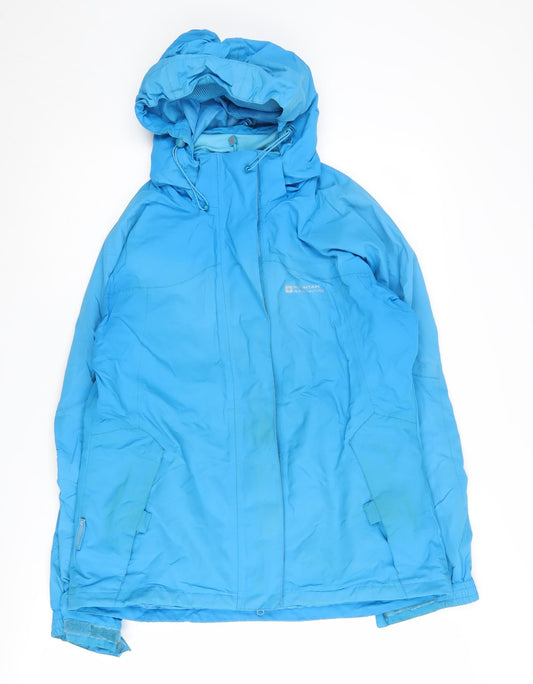 Mountain Warehouse Women's Blue 3-in-1 Jacket, Size 12