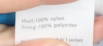 Mountain Warehouse Women's Blue 3-in-1 Jacket, Size 12