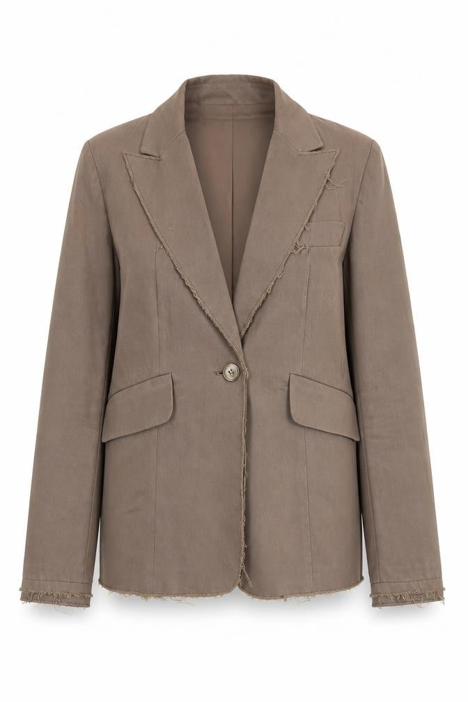 Womens UK Size 10 Karen Millen Regular Brown Blazer