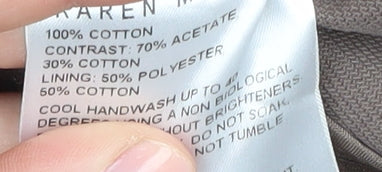 Karen Millen Women's Brown Regular Fit Blazer, Size 10