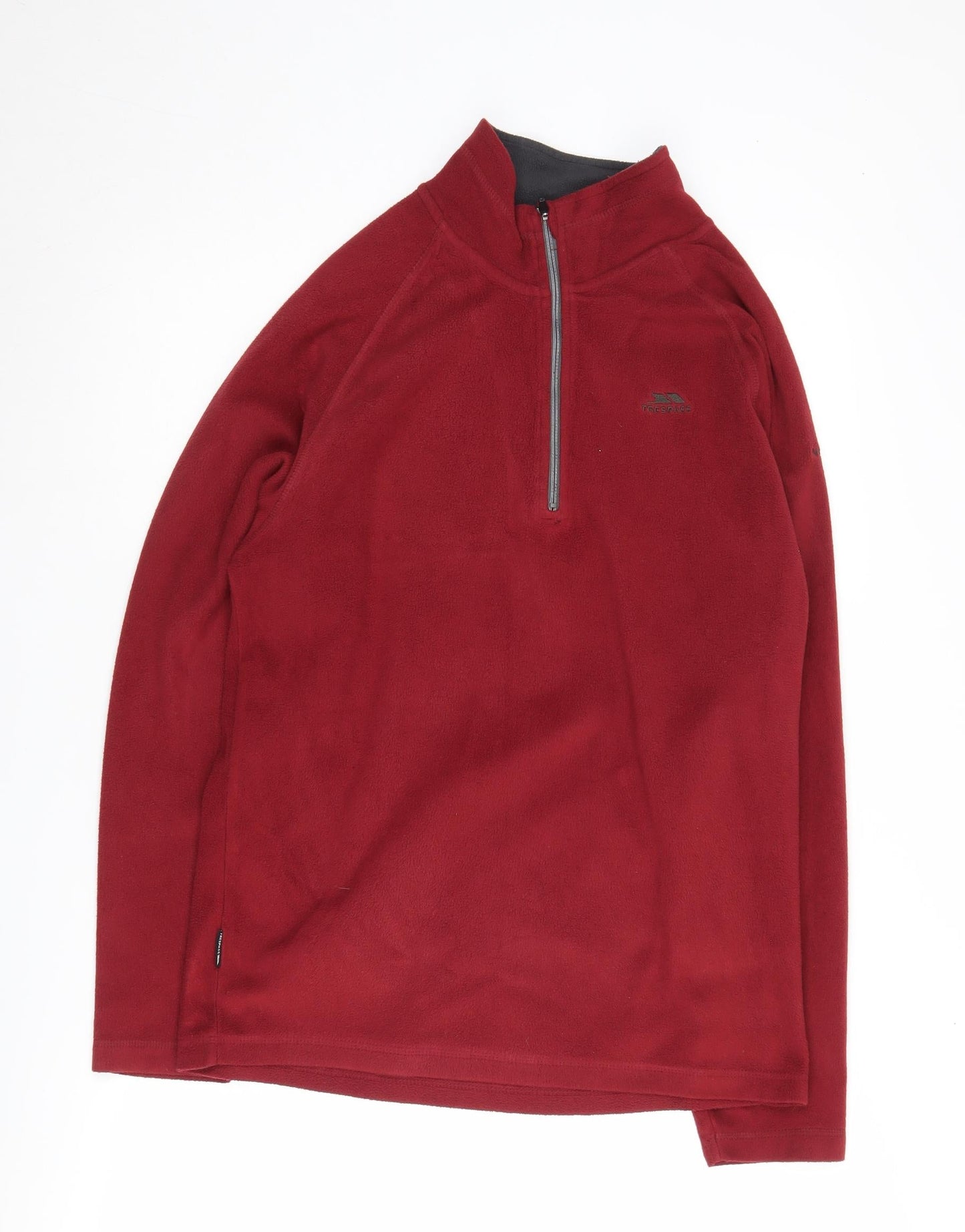 Trespass Red Pullover Sweatshirt, Men's M Fleece