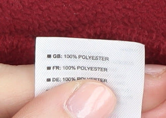 Trespass Red Pullover Sweatshirt, Men's M Fleece