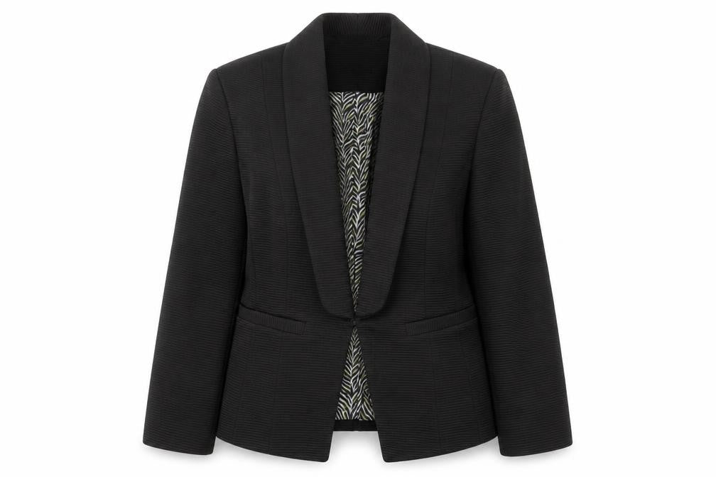 Womens UK Size 12 New Look Regular Black Suit Jacket