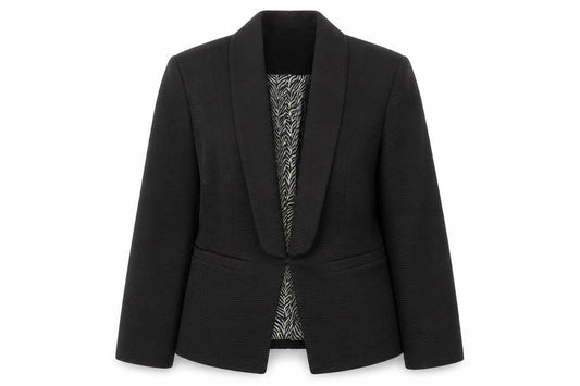 Womens UK Size 12 New Look Regular Black Suit Jacket