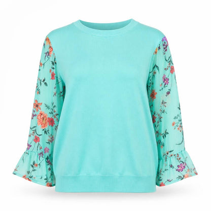 Womens UK Size 12 Love & Roses Blue Pullover Jumper