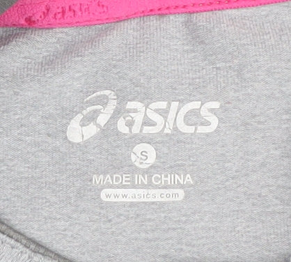 Asics Women's Grey Activewear Pullover, Size S