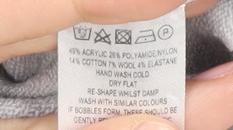 Womens UK Size M French Connection Grey Pullover Jumper