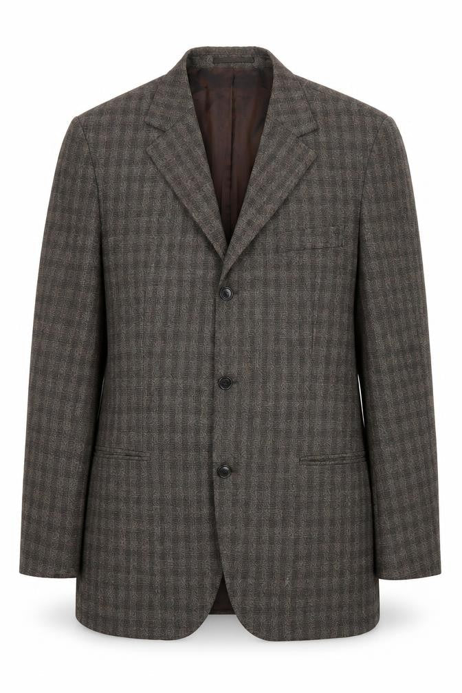 Mens UK Size 42 HUGO BOSS Regular Brown Suit Jacket
