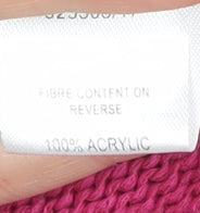 Eastex Women's Pink V-Neck Cardigan Size 12