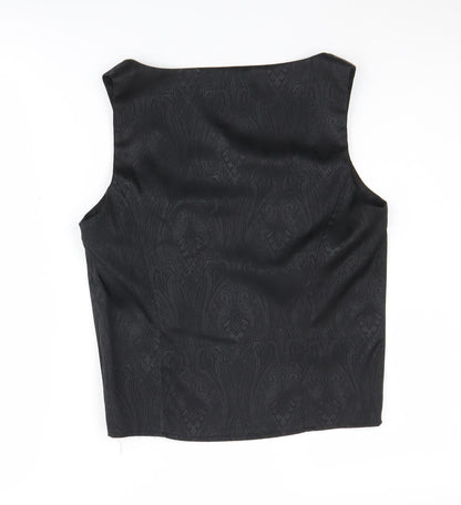 Womens UK Size 14 AMARANTO Black  Tank