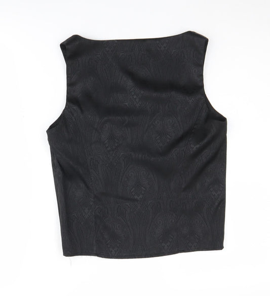 Womens UK Size 14 AMARANTO Black  Tank
