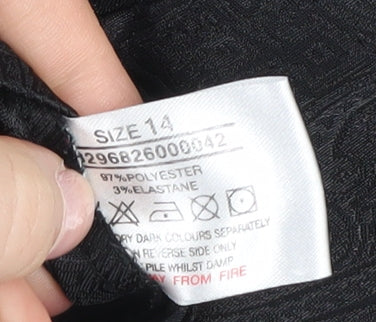 Womens UK Size 14 AMARANTO Black  Tank