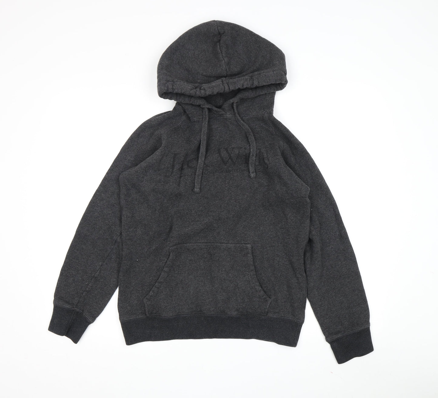 Womens UK Size 8 Jack Wills Grey Pullover Hoodie